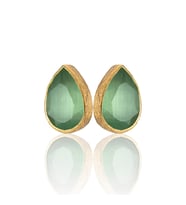 Kadir Jewellery 22 Ayar Altın Kaplama Kadın Minimal Küpe -El İşçiliği Ve Hipoalerjenik Küpe