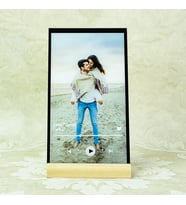 Kişiye Özel Potre Fotoğraf Tasarımlı Plak