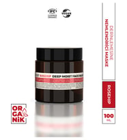 Monoibio Rosehip Organik Nemlendirici Yüz Bakım Maskesi  Mat Yorgun Donuk Ciltler için Yoğun Nemlendirici 100 ml