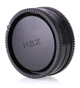 Mettzchrom Sony Nex E mount uyumlu Body Ve Lens Arka Kapağı