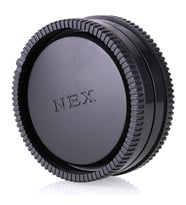Mettzchrom Sony Nex E mount uyumlu Body Ve Lens Arka Kapağı
