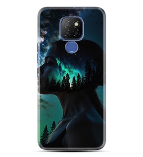 GM9 Pro Kılıf HD Resim Baskılı Woman in Tree StKd -004