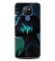 GM9 Pro Kılıf HD Resim Baskılı Woman in Tree StKd -004