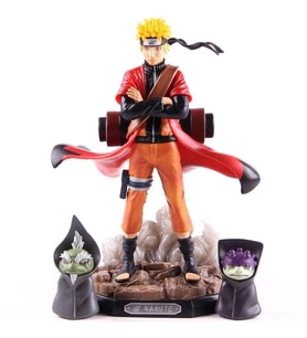 Anime Uzumaki Naruto Shima Fukasaku Işıklı Aksiyon Figürü 21 Cm