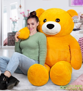 Bubblebear 180 Cm Dev Büyük Ayıcık (%100 YERLİ) (Sarı)
