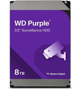 Wd 8Tb Purple WD85PURZ 5400RPM 256MB 7x24 Güvenlik Harddisk (Resmi Distribitör Ürünü)