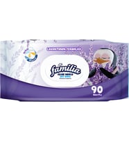Familia Islak Havlu Mendil Lavantanın Ferahlığı 90 Yaprak Plastik Kapaklı Tekli Pk