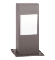 AVONNI BSU-68142-GR-K Gri Boyalı Dış Mekan Aydınlatma E27 Aluminyum Polikarbon/Akrilik Cam 12cm