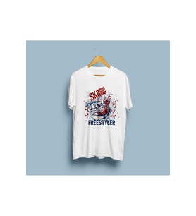 Oversize Freestyler Tasarım Unisex T-shirt
