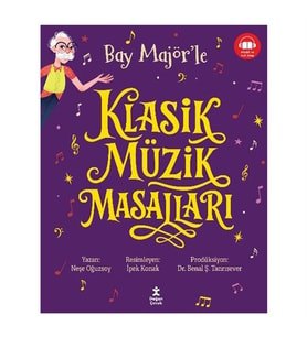 Bay Majör'le Klasik Müzik Masalları Tek Cilt Özel Baskı Mor Neşe Oğuzsoy Doğan Çocuk