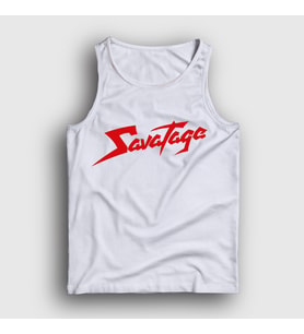 Presmono Unisex Beyaz Logo Metal Savatage Atlet 549690tt (Beyaz)