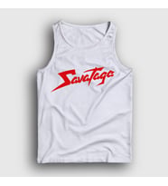 Presmono Unisex Beyaz Logo Metal Savatage Atlet 549690tt (Beyaz)