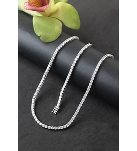 Su Yolu Gümüş Gerdanlık Set Kolye Bileklik 925 Ayar Gümüş Silver Beyaz Zirkon Taşlı Özel Günler İçin Düğün Kına Nişan Abiye Set