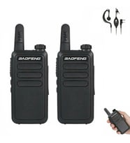 2 Adet CY Boafeng Bf-r5 Lisansız El Telsizi Baofeng BF-R5 mini telsiz telsiz KDC1 5W (kulaklık dahil değildir.)