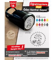 Öğretmenlere Özel Ödev Kontrol Kaşesi - Ödev Kontrol Mühürü M16-T659