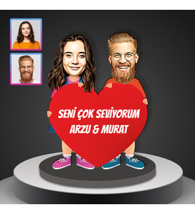 Kişiye Özel Karikatür Tasarım Biblo 96964