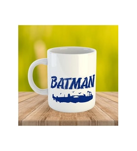 Şehir Porselen Kupa  Batman (Beyaz)