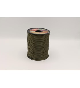 Biyelli Saten İpli Biye Haki 13MM