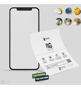 iPhone SE 2022 Özel Kesim TPU Nano Ekran Koruyucu