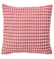 Kırlent Kılıfı Açık Pembe Renk MeridyenDukkan 50x50 Puantiye Temalı Ev Tekstili