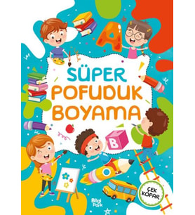 Süper Pofuduk Boyama Kitabı
