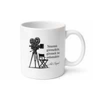 Film Eleştirisi Yapanlara Bağımsız Sinema Kült Filmler Temalı Porselen Kupa Hediye