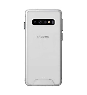 Samsung Galaxy S10 Plus Kılıf Transparent Sert Şeffaf Kamera Korumalı Clean Serisi (Renksiz)