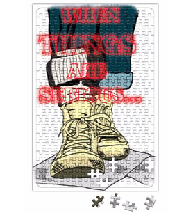 Stranger Things Serious Things Puzzle 240 Parça Yapboz