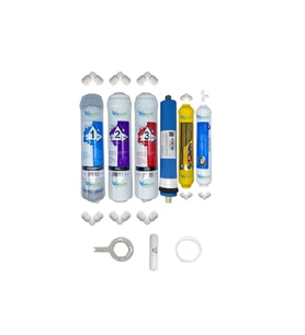 PWS Kapalı Kasa Su Arıtma Cihazlarına uygun STD  6li Vontron mebran Mineral+tatlandırıcı set