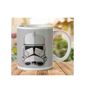 1-2040 Star Wars Clone Trooper Phase 2 Clone Warsjpeg İki Tarafı Baskılı Kupa Bardak.jpg
