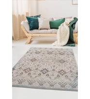 Safir Modern Salon ve Oturma Odası Halısı - Gri
