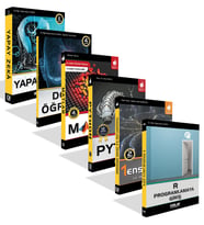 KODLAB YAYIN SÜPER YAPAY ZEKA MÜHENDİSLİĞİ SETİ (Siyah - Beyaz)