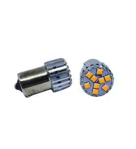 1156 Dekoratif stop led ampul tek duy canbus turuncu 4w 24v / LAAM951-3