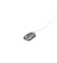 HAKİKİ DOĞAL ANYOLİT KOLYE UCU (RUBY ZOİSİT) DOĞAL TAŞ 004