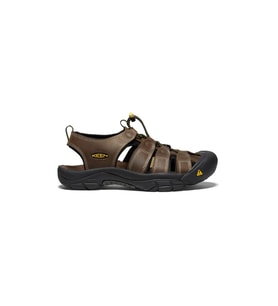 Keen Newport 1001870 Deri Erkek Sandalet - KAHVERENGİ