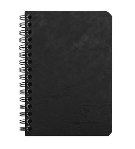 Clairefontaine Age Bag Wirebound 9x14 Çizgili Defter Siyah 785961C