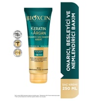 Bioxcin Keratin & Argan Onarıcı Saç Bakım Kremi 250 ml Yıpranmış Ve Hasar Görmüş Saçlar