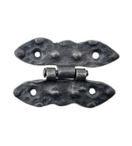 Antika Tarz Dekoratif Pirinç Bodur Menteşe - 75x50 mm, Oksit