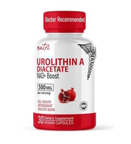 Nature's Fusions Nutri Urolithin A Diacetate 500mg 30 Veg Capsul.Usa Menşei.