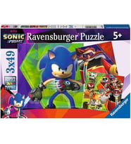Ravensburger 3X49 Parça Puzzle Sonic 056958