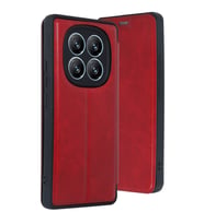 Redmi Note 14 4G Kılıf Flip Cover - Kırmızı