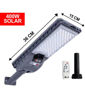 400 Güneş Enerjili Solar Bahçe Çevre  Lambası DLS (Beyaz)