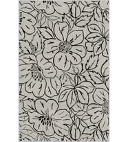 Eliana Home Baskılı, Yıkanabilir Kaymaz Taban Salon Halısı LNA1319 100x150 cm (Bej)