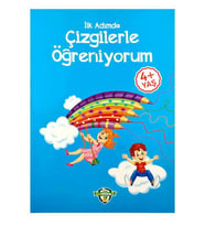 4 Yaş İlk Adımda Çizgilerle Öğreniyorum Meşe İlk Akademi