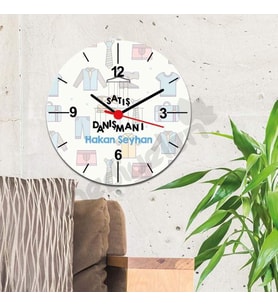 Satış Danışmanı Duvar Saati