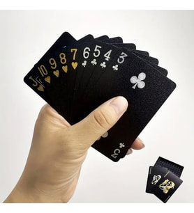 İskambil Kağıdı Plastik Parlak Su Geçirmez Poker Parti Oyun Kartı