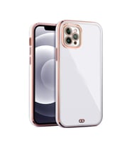 iPhone 11  Pro    arka    Kapak Kılıf   Acık Mavi     kenarlı  rose