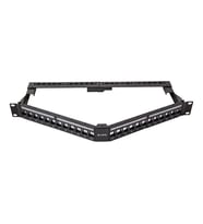 S-link SL-P625 24 lü Kolay Kullanımlı, UTP BOŞ V Şeklinde Patch Panel
