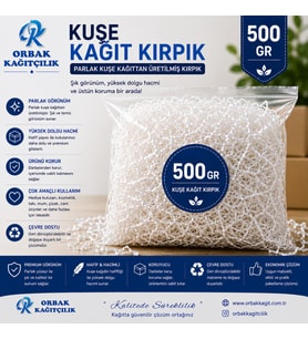 Kuşe Kâğıt Kırpık Dolgu 500 gr Hediyelik Kutu, Paketleme ve Dekorasyon