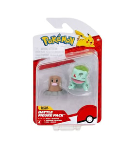 Pokemon Battle Figürler Diglett ve Bulbasaur PKW4061